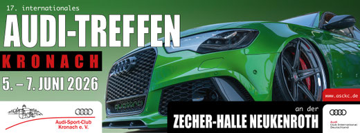 Audi Treffen in Kronach 2026